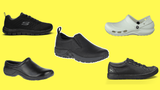 best slip resistant kitchen shoes